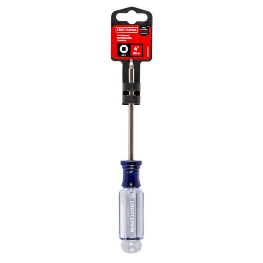 SCREWDRIVER ACETATE SQUARE #2 X 4" CRAFTSMAN