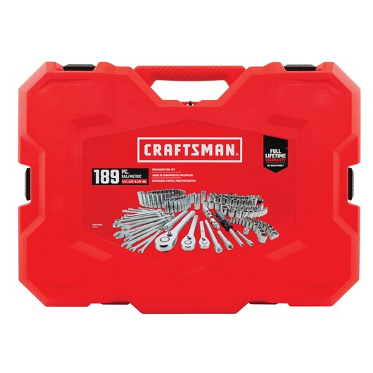 Mechanic Tools Set 189 PC W/Case Craftsman