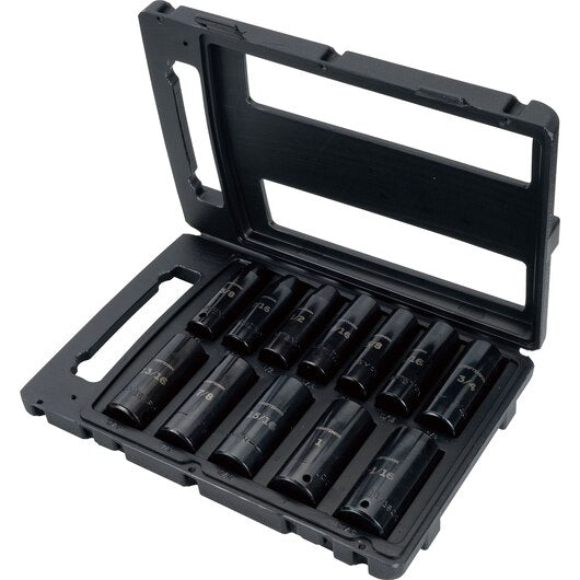 SET 12 PC. SAE IMPACT DEEP SOCKET DR. 1/2'' CRAFTSMAN