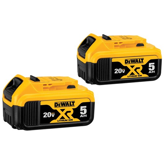 Battery Lithium-Ion 5.0AH/20V MAX* 2 PC Dewalt