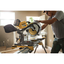 Load image into Gallery viewer, MITER SAW 12&quot; FIXED 120V FLEXVOLT DEWALT
