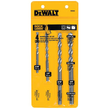 Load image into Gallery viewer, SET BARRENA 4 PC CARBIDE DEWALT
