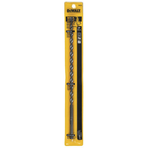 BARRENA 3/8" X 12" ROCK CARBIDE DEWALT