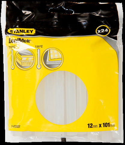 GLUE STICK 5/16" X 4" 24PC STANLEY