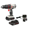 Hammer Drill 1/2" 20V/W 2 Battery Porter Cable